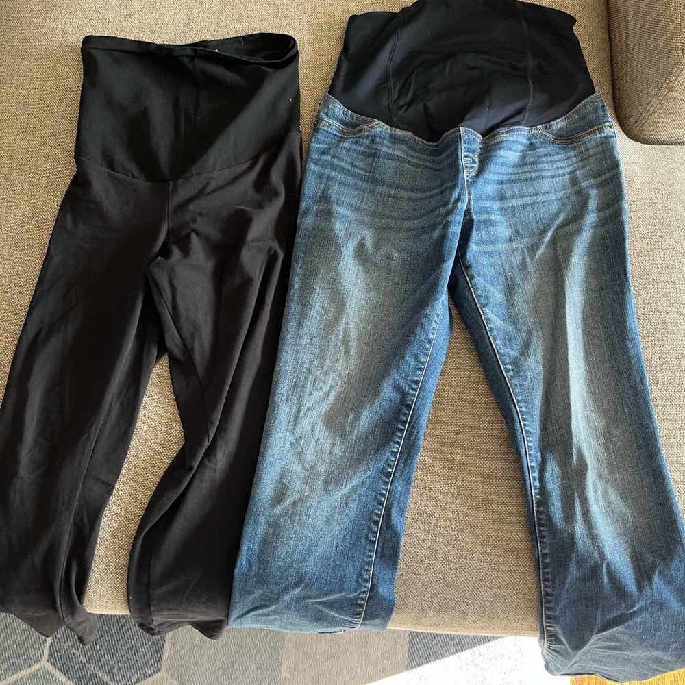 Maternity Leggings and Jeans